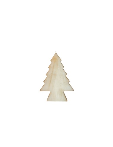 Flat Christmas Tree Candle XL